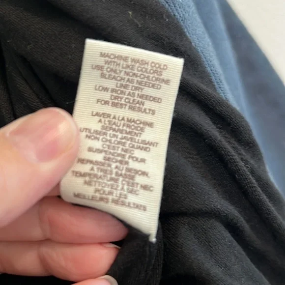 WE THE FREE Free People Navy Blue Military Lace detail Crop Jacket size 2 - Picture 10 of 16